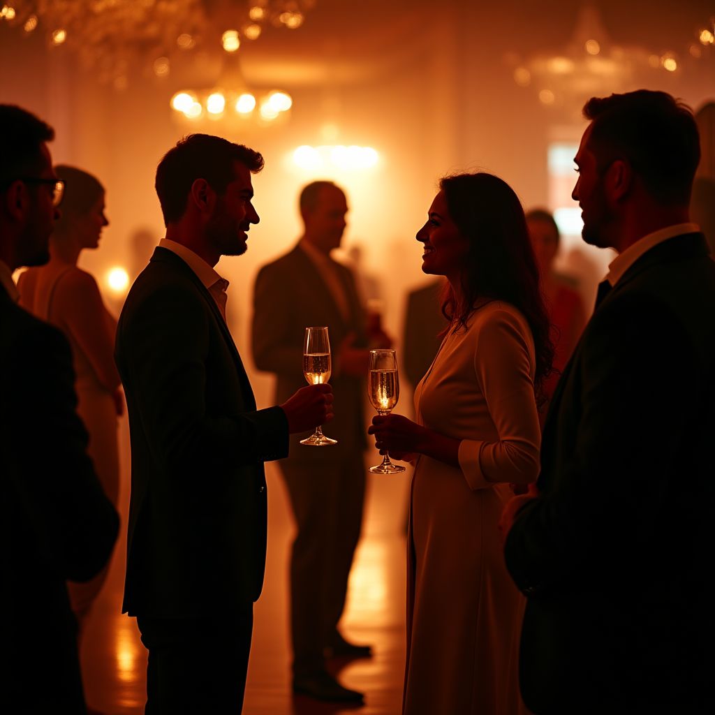 VIP reception at CryptoConf Berlin